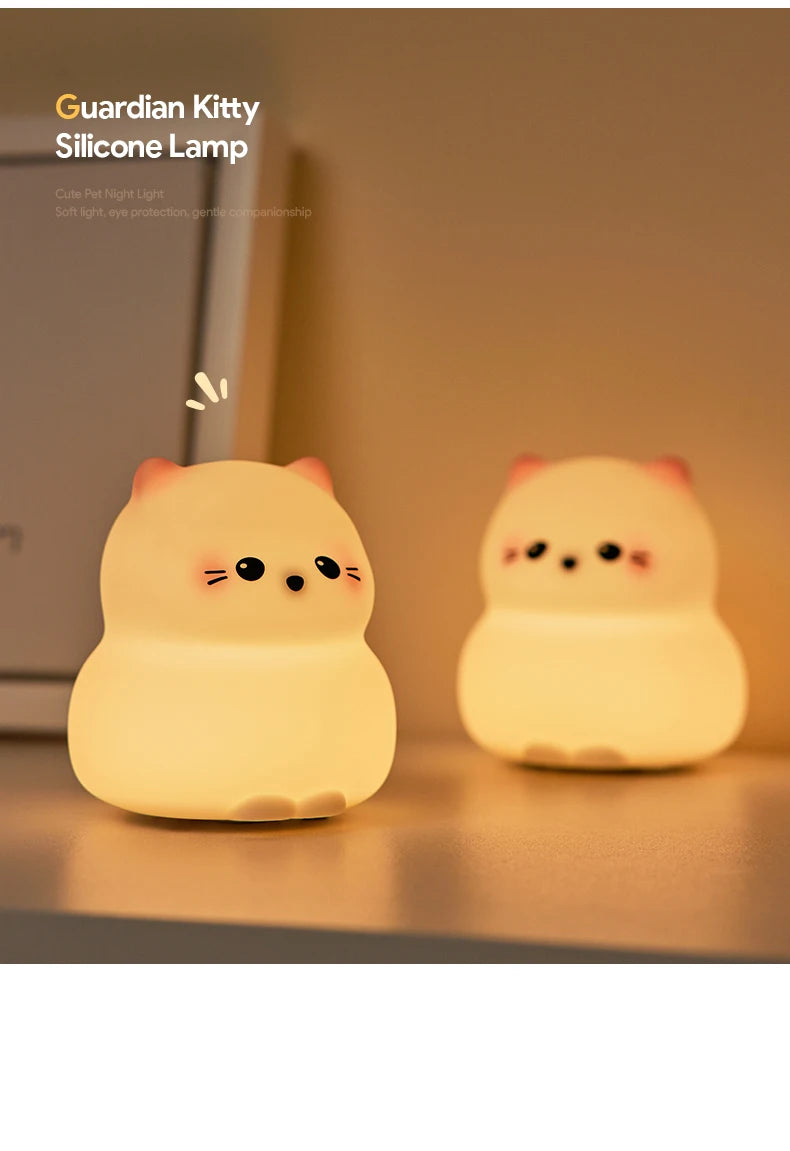 Veilleuse Bébé - Chat Kitty LED