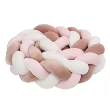 Tresse de lit - Rose Marron