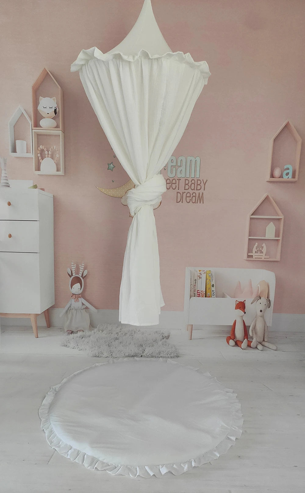 Ciel de lit bébé - Dôme premium