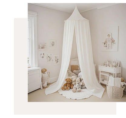 Ciel de lit bébé - Dôme premium