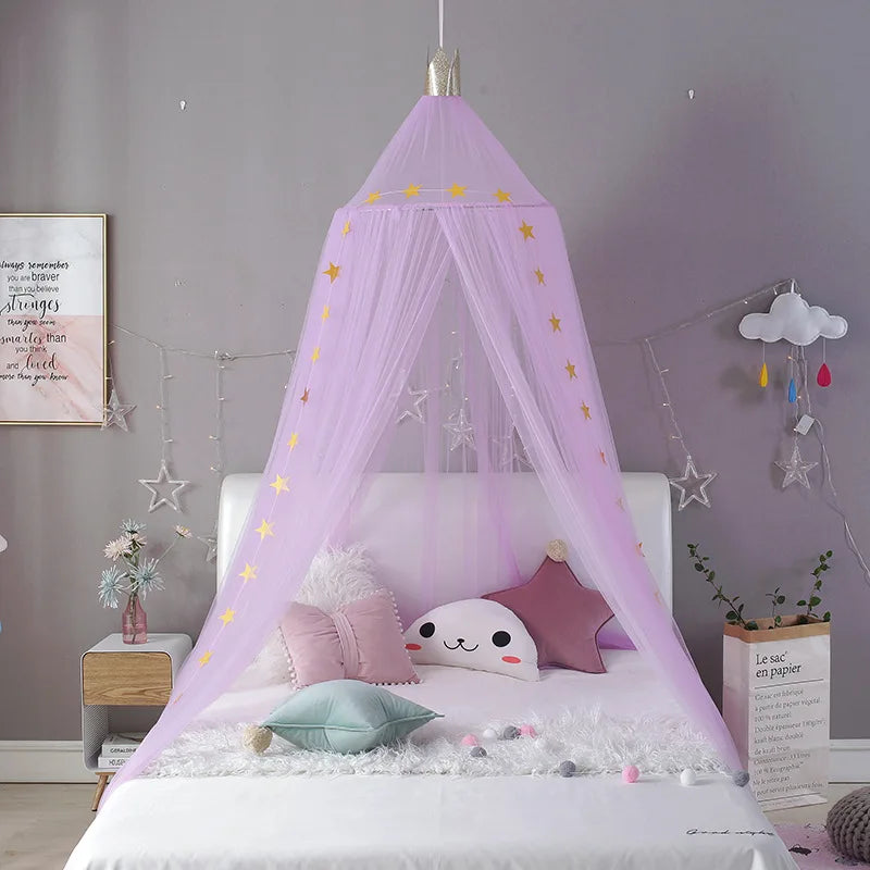 Ciel de lit enfant | Moustiquaire - Canopé Étoilé