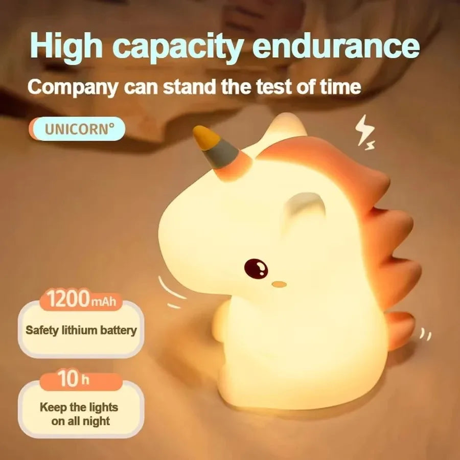 Veilleuse Bébé - Licorne  LED