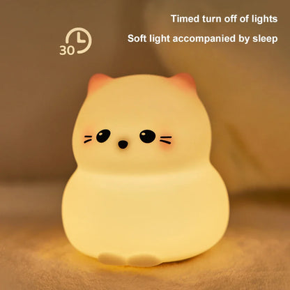 Veilleuse Bébé - Chat Kitty LED