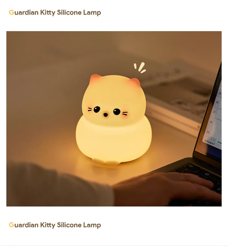 Veilleuse Bébé - Chat Kitty LED