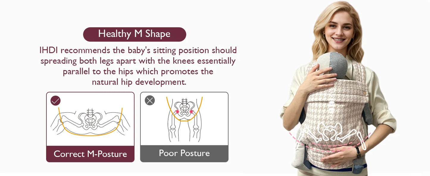Porte Bébé - Enveloppante & Confort