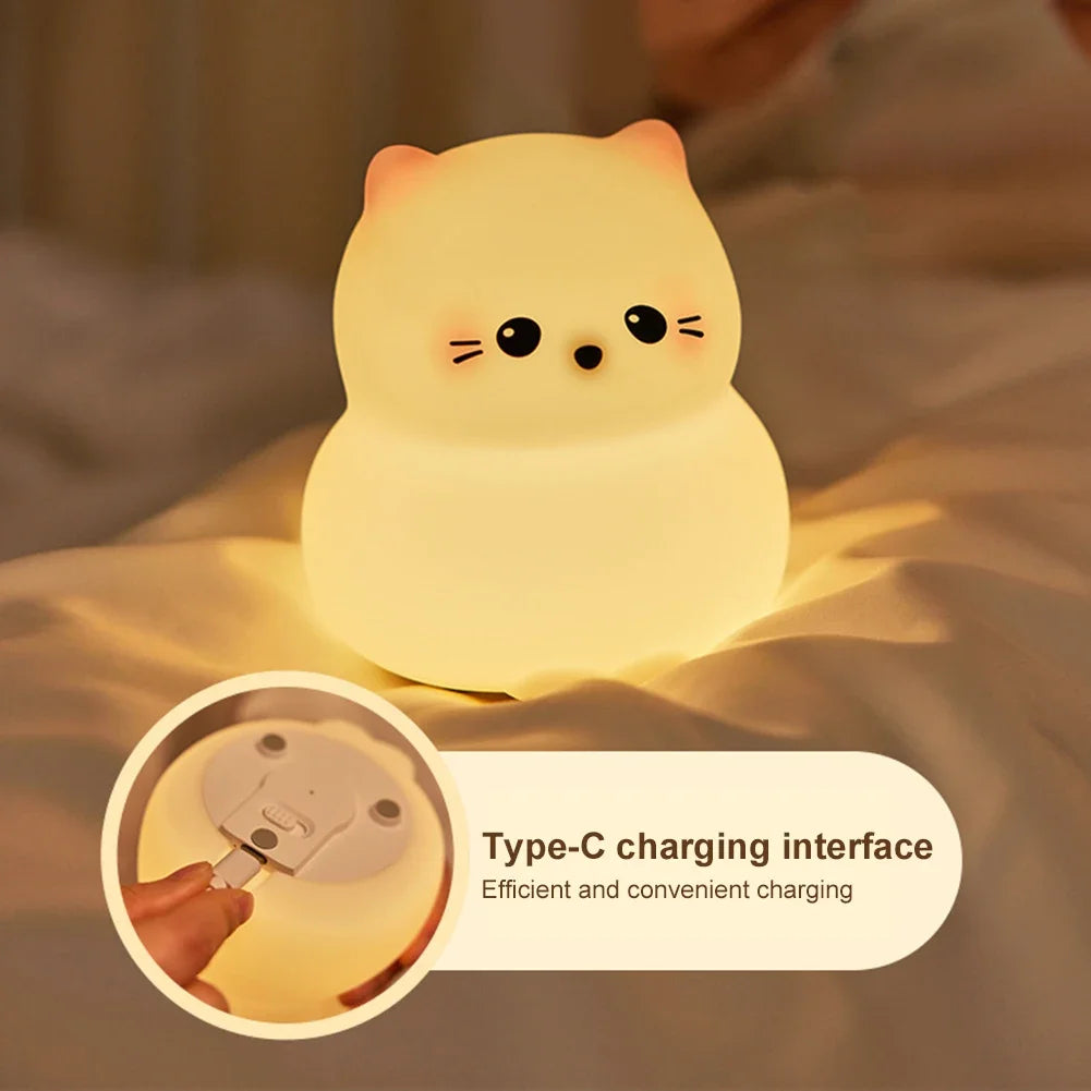 Veilleuse Bébé - Chat Kitty LED