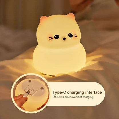 Veilleuse Bébé - Chat Kitty LED