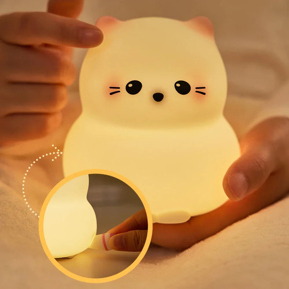 Veilleuse Bébé - Chat Kitty LED