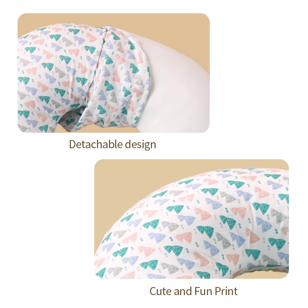 Oreiller d'allaitement pour bébé, pour mères d'allaitement, oreiller d'alimentation pour nouveau-né, coussin d'allaitement pour la période d'allaitement