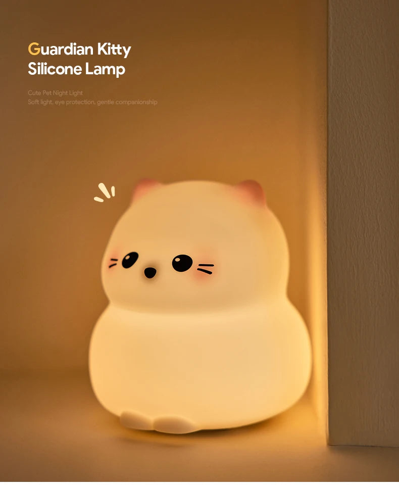 Veilleuse Bébé - Chat Kitty LED
