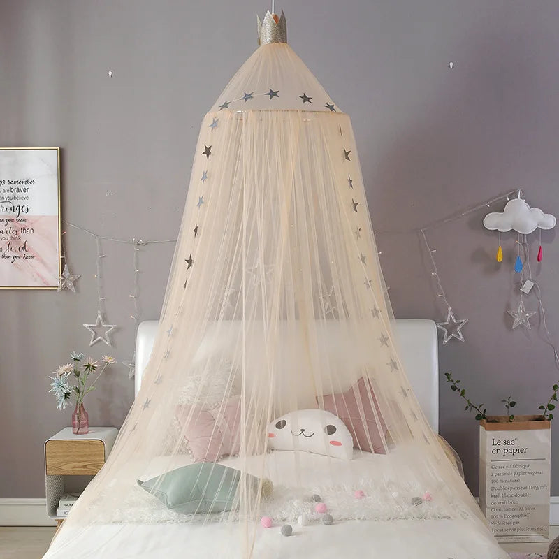 Ciel de lit enfant | Moustiquaire - Canopé Étoilé