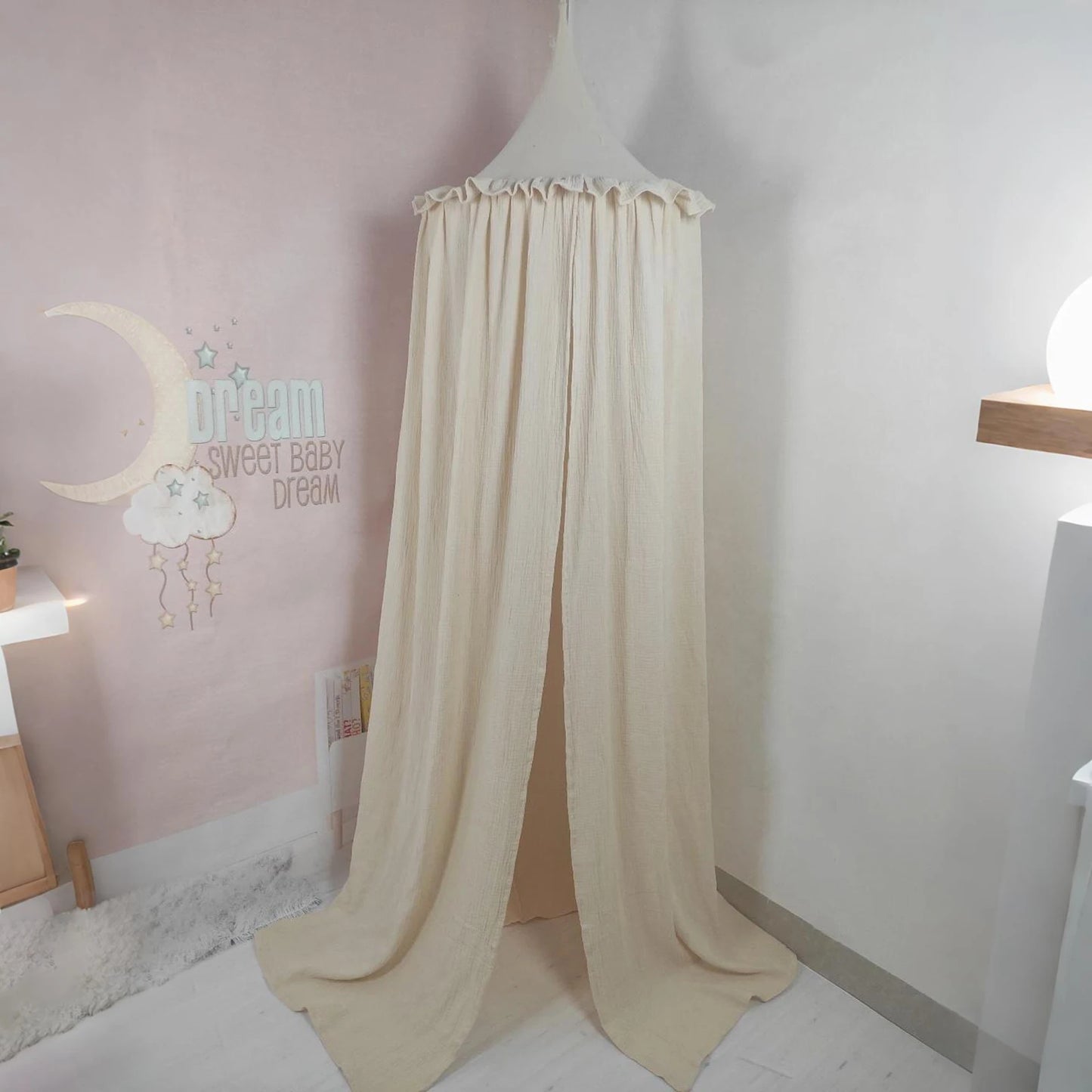 Ciel de lit bébé - Dôme premium