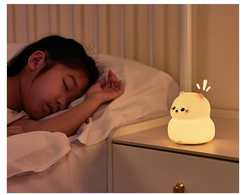 Veilleuse Bébé - Chat Kitty LED