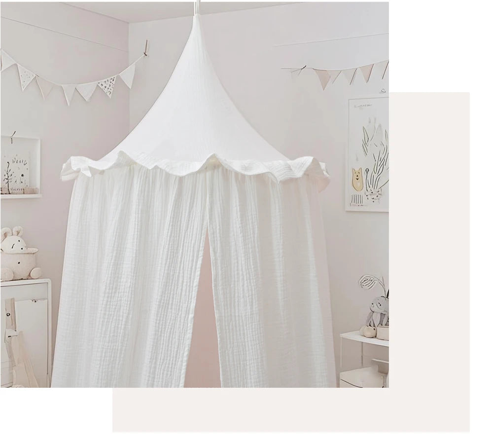 Ciel de lit bébé - Dôme premium