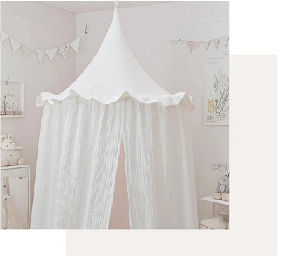 Ciel de lit bébé - Dôme premium