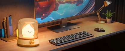 Veilleuse - LED -  Flamme en silicone