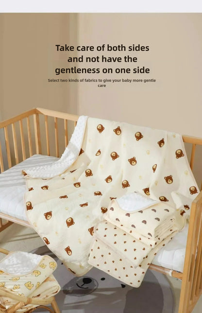 Couverture Bébé unisexe -Douce & Moelleuse