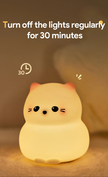 Veilleuse Bébé - Chat Kitty LED