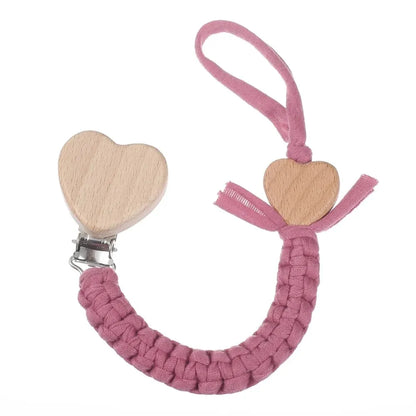 Attache Tétune Bébé  en Forme de Cœur
