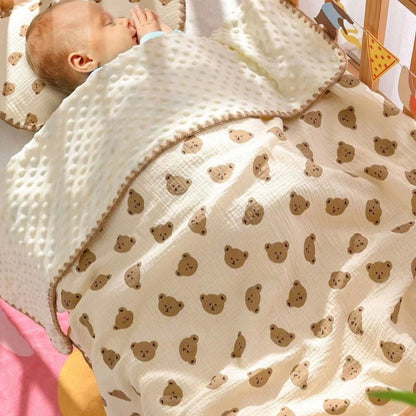 Couverture Bébé unisexe -Douce & Moelleuse
