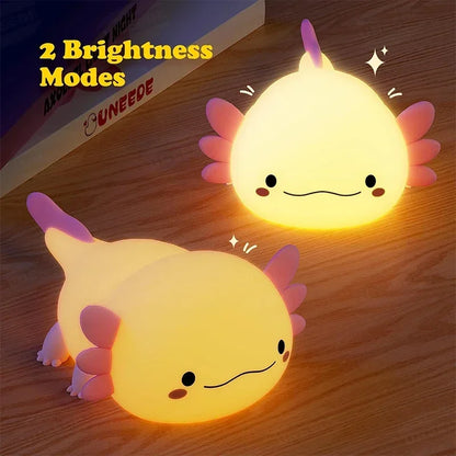 Veilleuse - LED - Axolotl -  Mignonne et Spongieuse