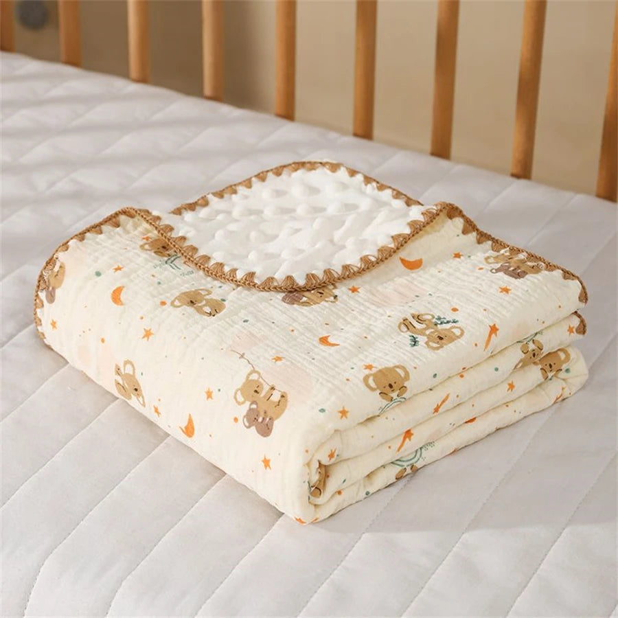 Couverture Bébé unisexe -Douce & Moelleuse